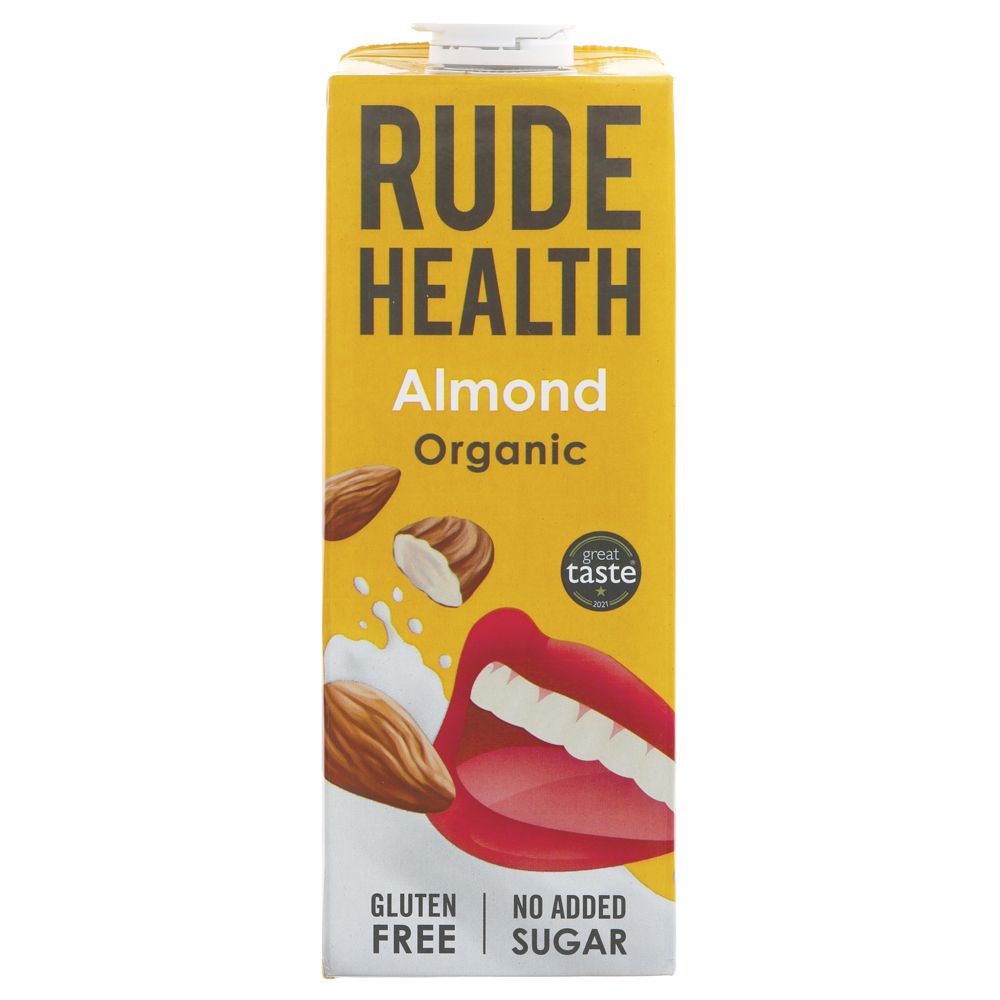 Rude Health Almond Drink 1L - Organic Delivery Company