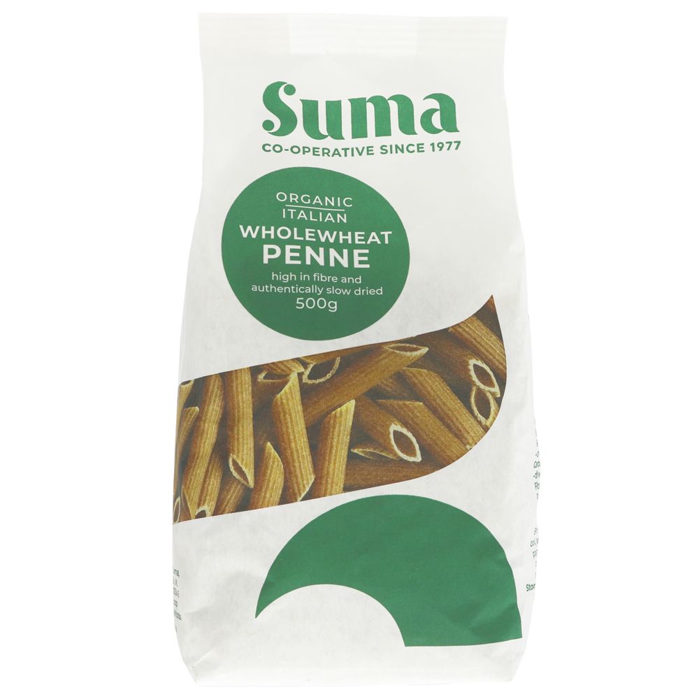 Suma Wholewheat Penne 500g - Organic Delivery Company