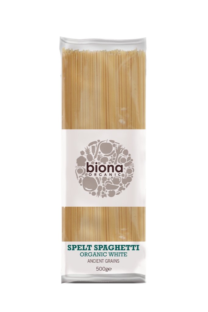 Biona White Spelt Spaghetti 500g - Organic Delivery Company