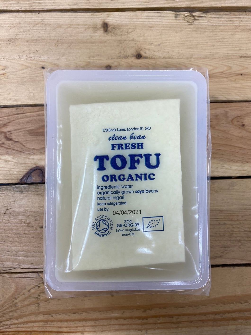 Clean Bean Plain Firm Tofu 325g - Organic Delivery Company