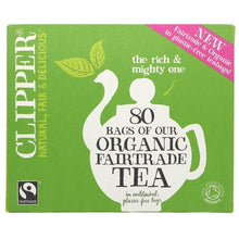 Load image into Gallery viewer, Clipper Everyday Tea Bags 80 bags - Organic Delivery Company
