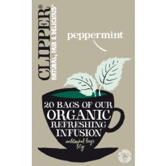 Clipper Peppermint Tea 20 bags - Organic Delivery Company