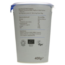 Load image into Gallery viewer, Cocos Natural Coconut Milk Yoghurt 400g - Organic Delivery Company
