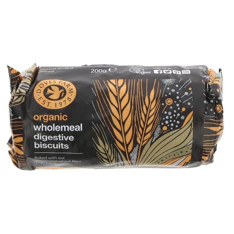 Doves Farm Digestive Biscuits 200g - Organic Delivery Company