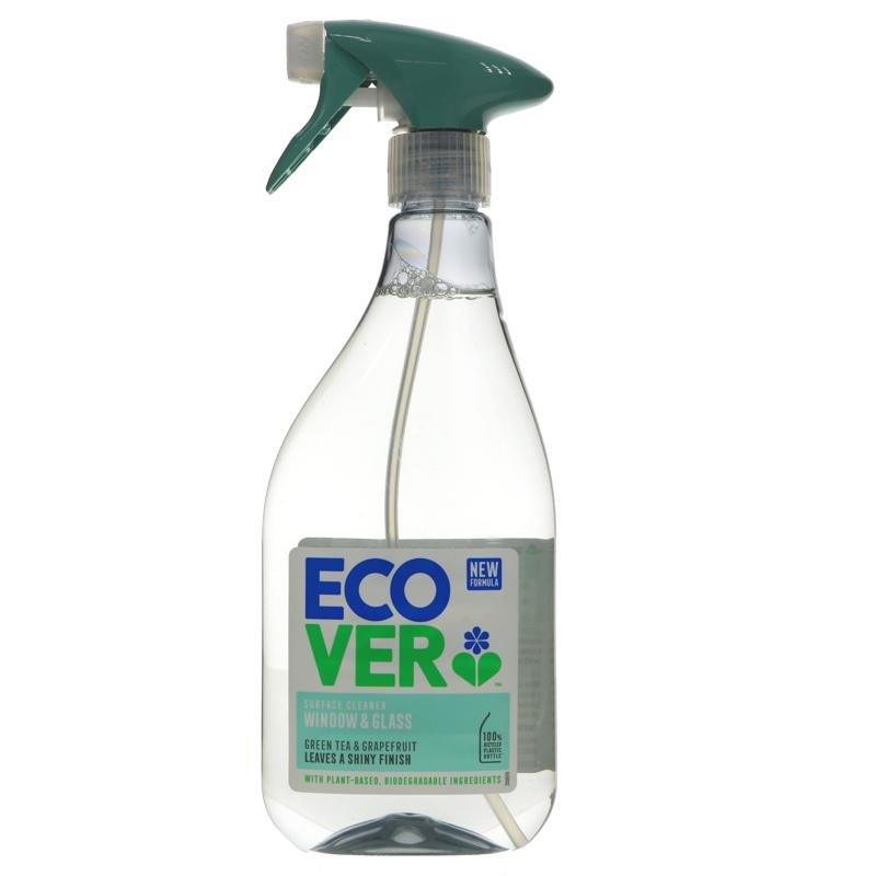 Ecover Window & Glass Cleaner Spray 500ml - Organic Delivery Company