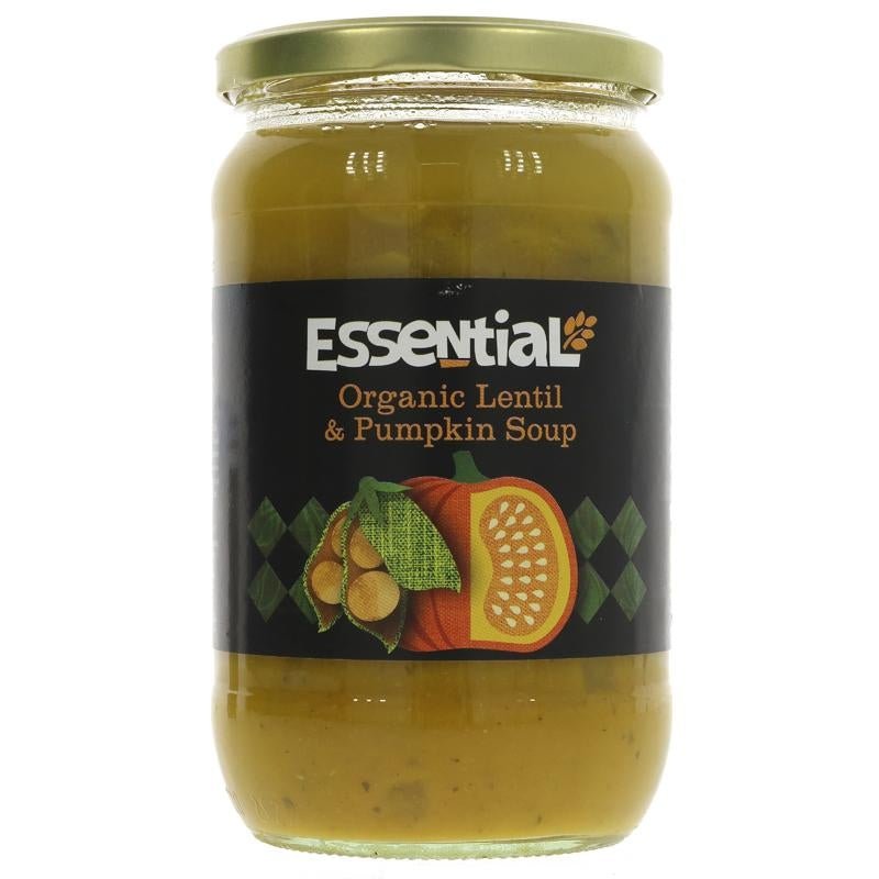 Essential Lentil & Pumpkin Soup - Glass Jar 680g - Organic Delivery Company