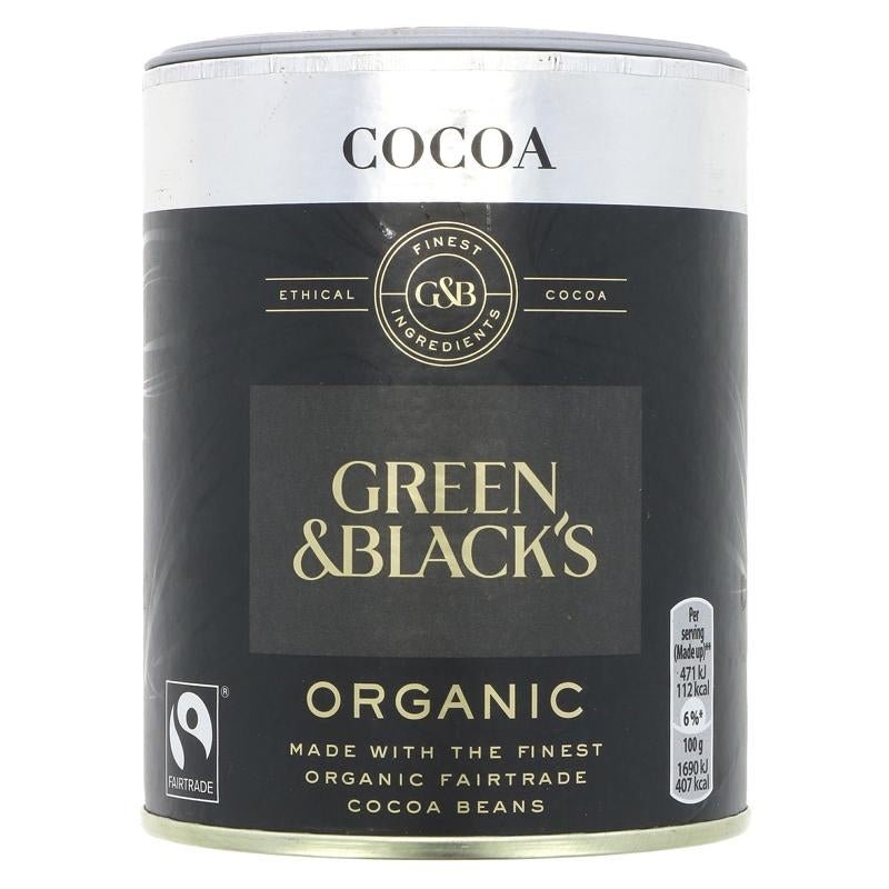 Green & Black's Cocoa Powder 125g - Organic Delivery Company