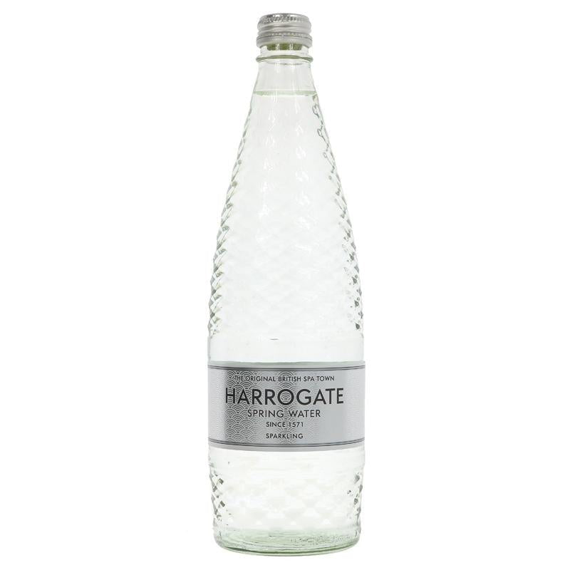 Harrogate Sparkling Water Glass Bottle 750ml - Organic Delivery Company