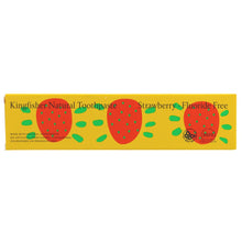 Load image into Gallery viewer, Kingfisher Toothpaste Strawberry (Yellow) 100ml - Organic Delivery Company
