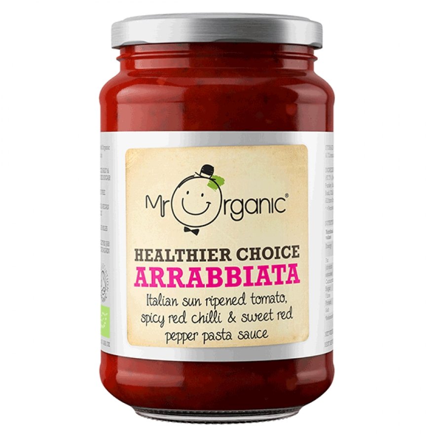 Mr Organic Arrabiata Pasta Sauce 350g - Organic Delivery Company
