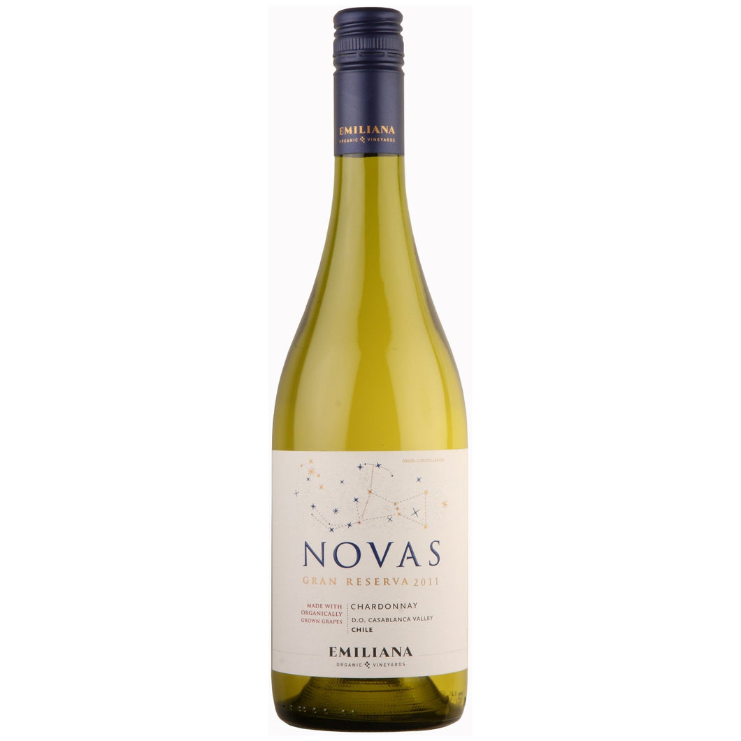 Novas Chardonnay Gran Reserva 75cl - Organic Delivery Company