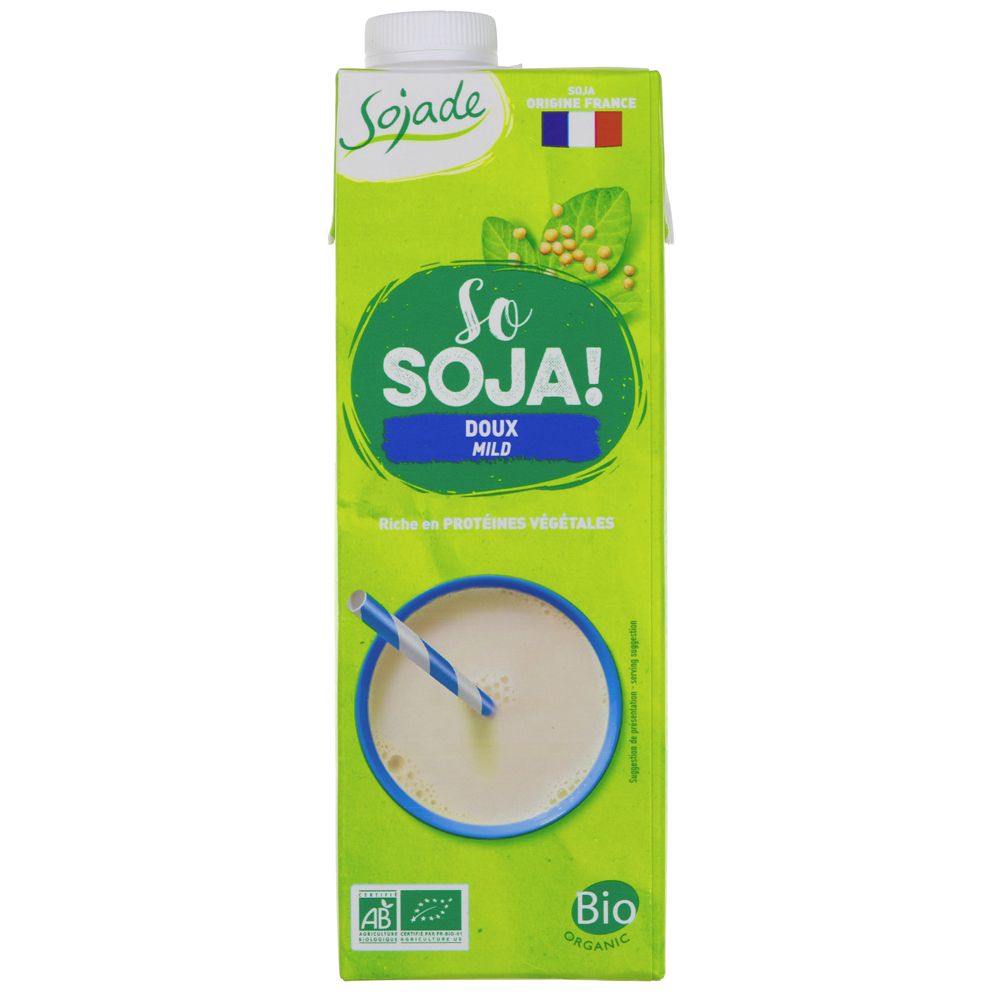 Sojade Soya Drink - Mild Sweetened 1ltr - Organic Delivery Company