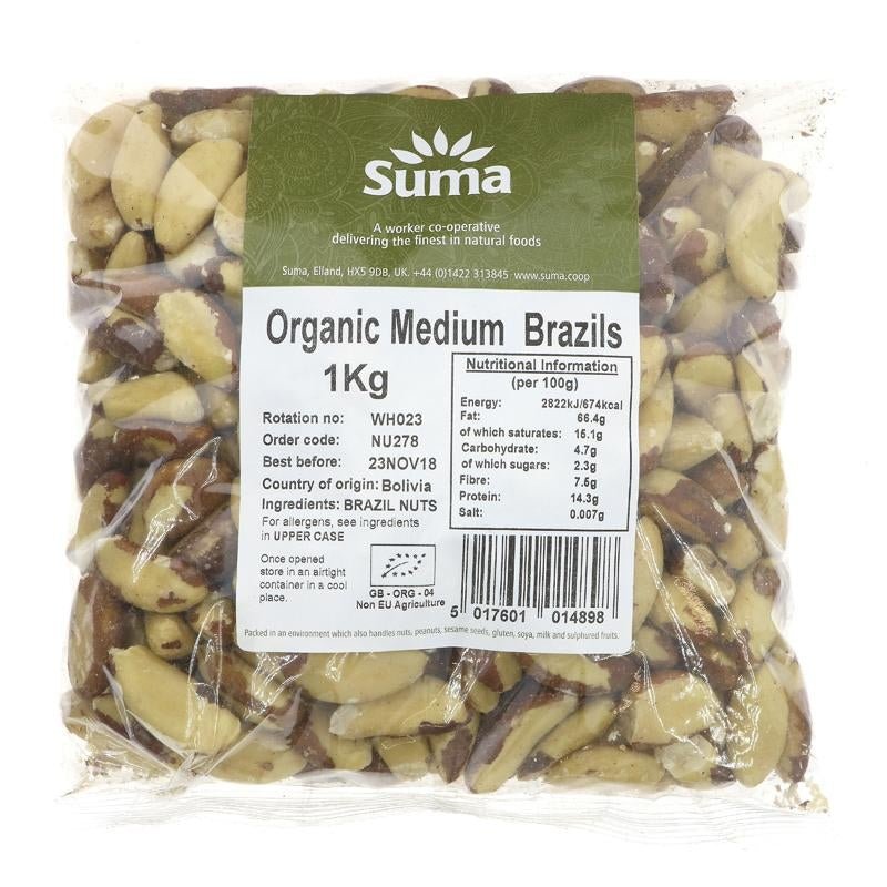Suma Brazil Nuts 1kg - Organic Delivery Company