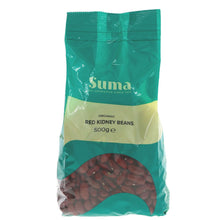 Load image into Gallery viewer, Suma Dried Red Kidney Beans 500g - Organic Delivery Company
