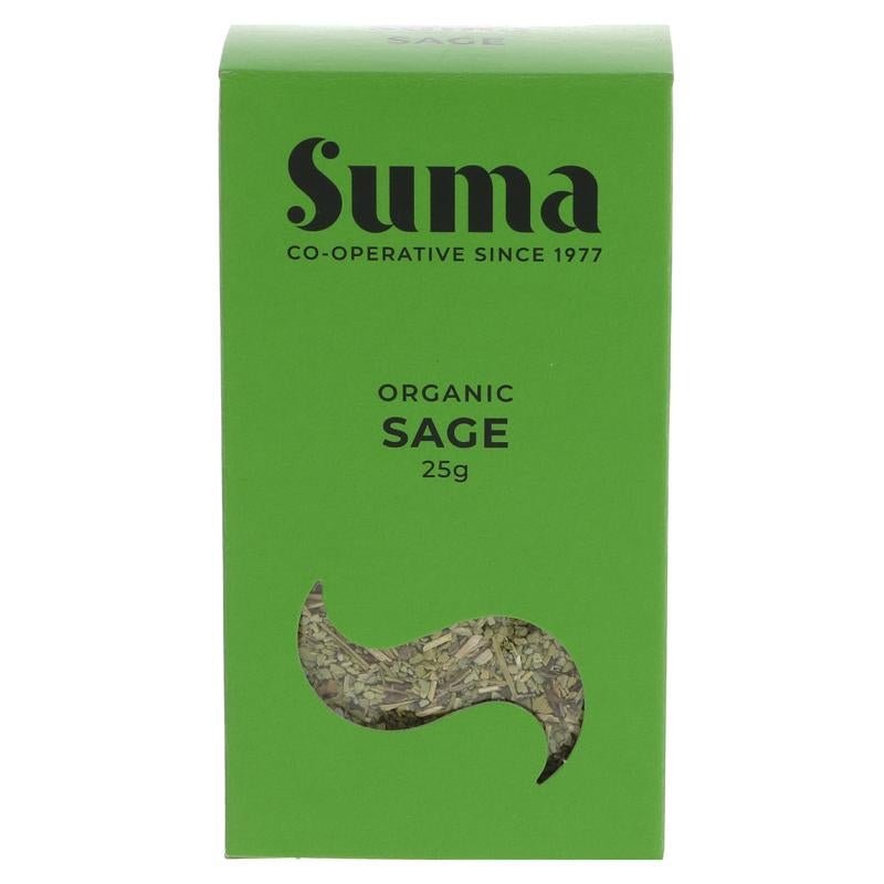 Suma Dried Sage 25g - Organic Delivery Company