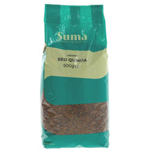 Load image into Gallery viewer, Suma Quinoa Grains Red 500g - Organic Delivery Company
