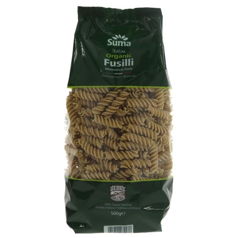 Suma Wholewheat Fusilli 500g - Organic Delivery Company