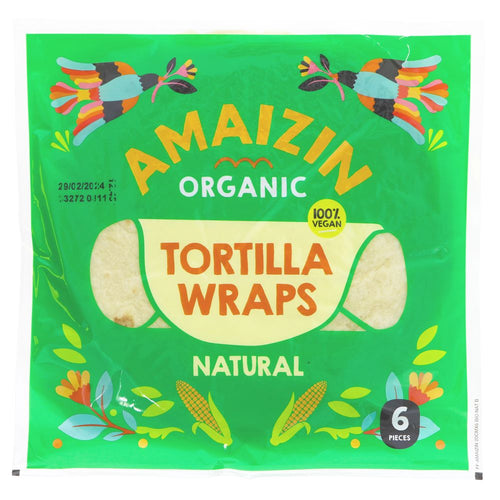 Amaizin Tortilla Wraps 240g - Organic Delivery Company
