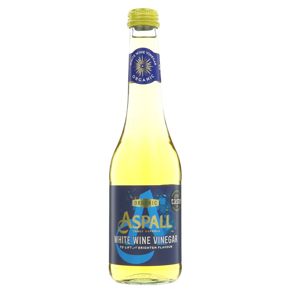 Aspall White Wine Vinegar 350ml - Organic Delivery Company