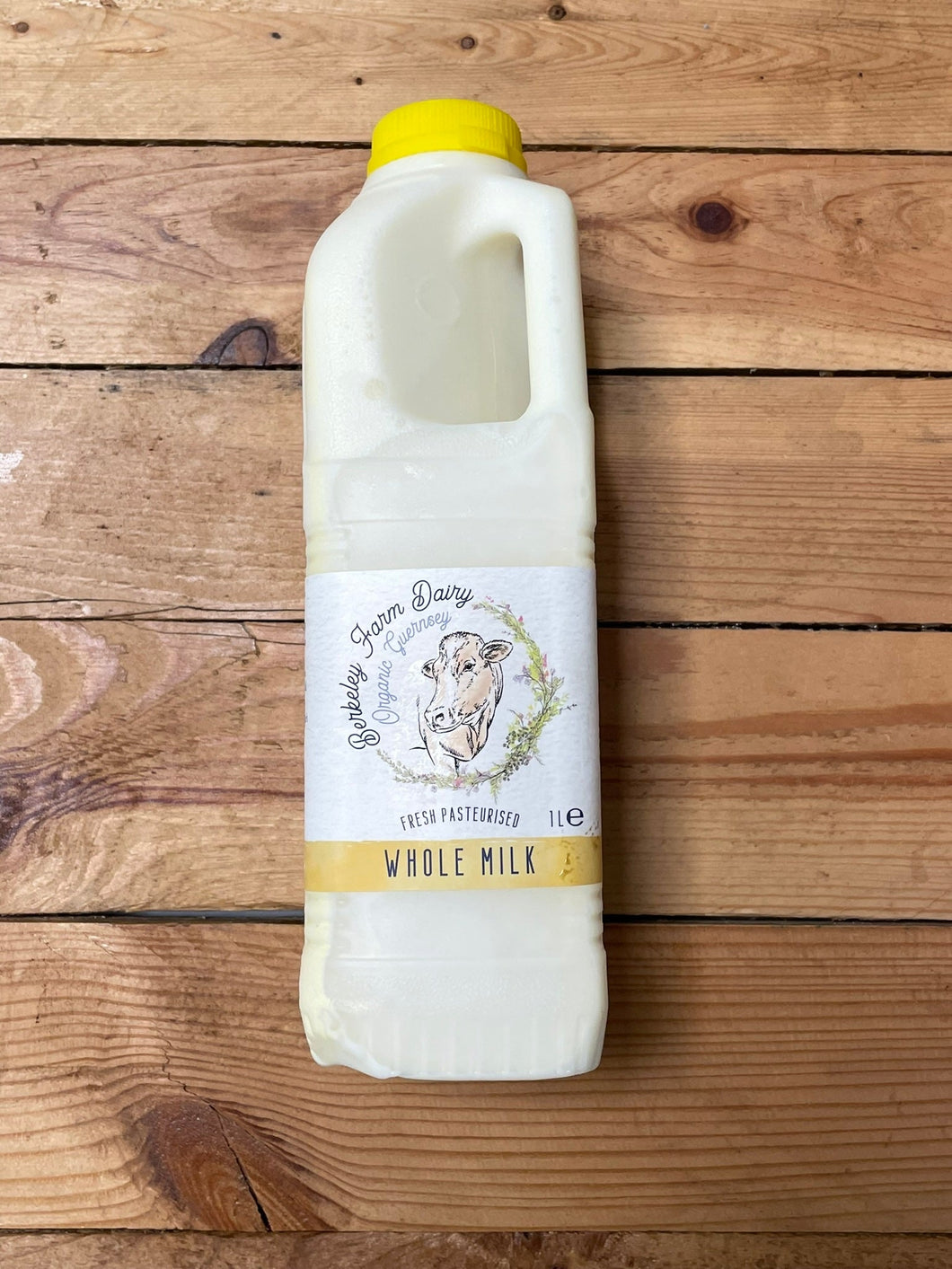 Berkeley Farm Dairy Guernsey Organic Milk 1ltr - Organic Delivery Company