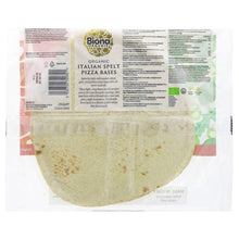 Load image into Gallery viewer, Biona Italian Spelt Pizza Bases 2 pack
