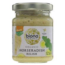 Load image into Gallery viewer, Biona Organic Horseradish Relish 125g - Organic Delivery Company
