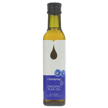 Load image into Gallery viewer, Clearspring Flax Seed Oil 250ml - Organic Delivery Company
