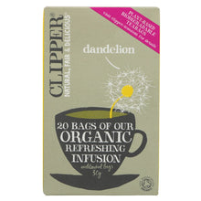 Load image into Gallery viewer, Clipper Dandelion Tea 20 bags - Organic Delivery Company

