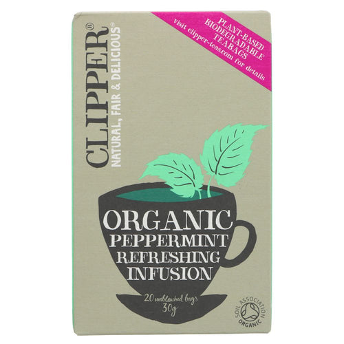 Clipper Peppermint Tea 20 bags - Organic Delivery Company