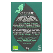 Load image into Gallery viewer, Clipper Peppermint Tea 20 bags - Organic Delivery Company
