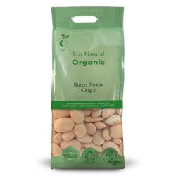 Dried Butter Beans 500g - Organic Delivery Company