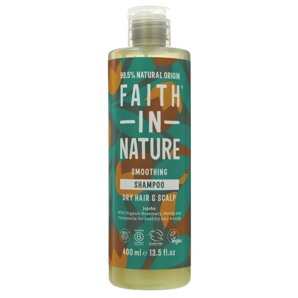 Faith in Nature Jojoba Shampoo 400ml - Organic Delivery Company