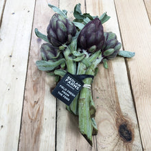 Load image into Gallery viewer, Globe Artichoke Baby (Bunched) - Organic Delivery Company
