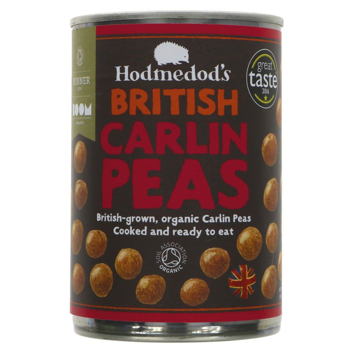 Hodmedod's Carlin Peas in Water 400g - Organic Delivery Company