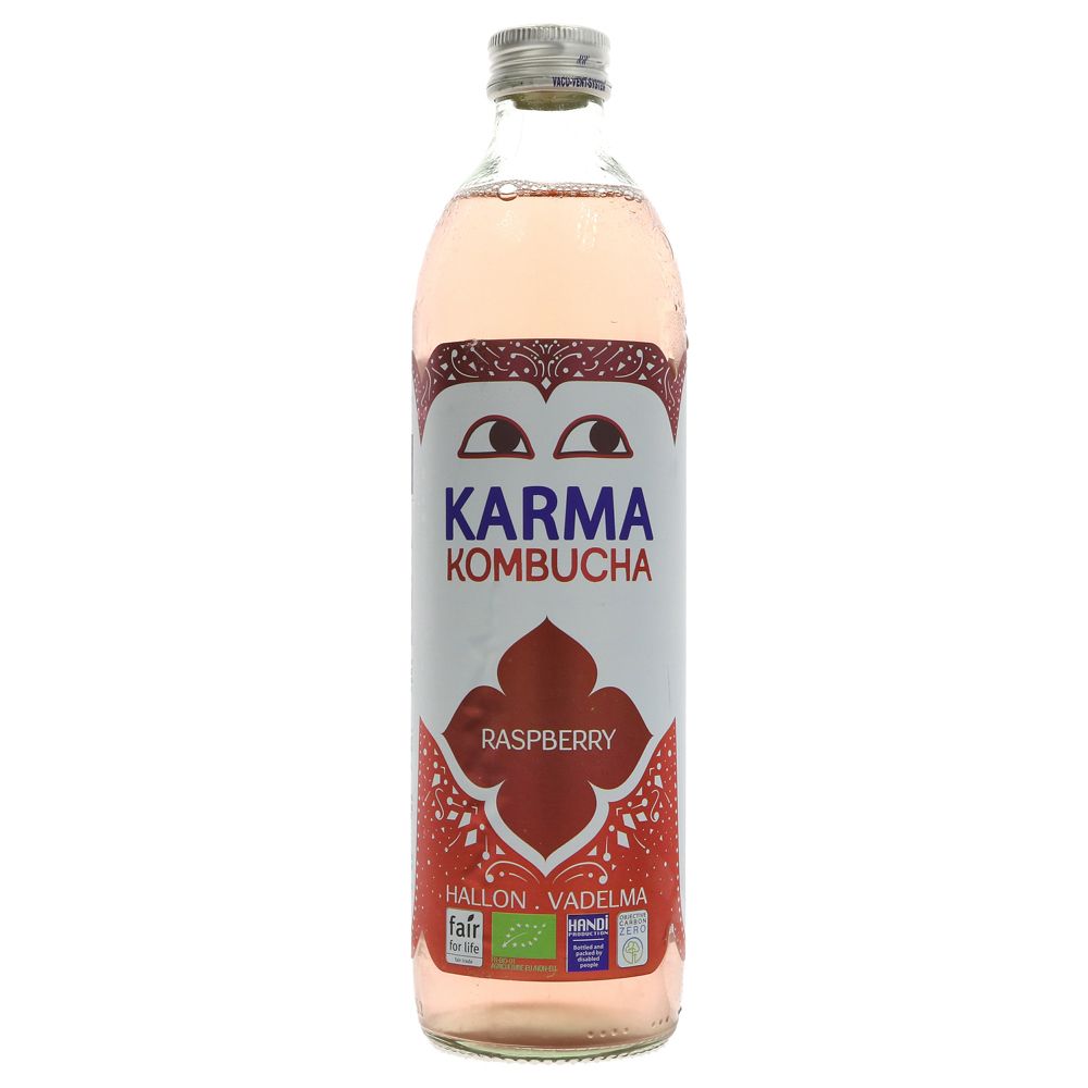 Karma Kombucha Raspberry 500ml - Organic Delivery Company