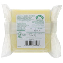 Load image into Gallery viewer, Lye Cross Farm Mild Cheddar Cheese 245g - Organic Delivery Company

