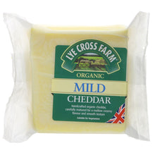 Load image into Gallery viewer, Lye Cross Farm Mild Cheddar Cheese 245g - Organic Delivery Company
