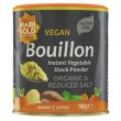 Marigold Organic Bouillon Reduced Salt 140g