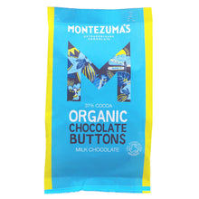 Load image into Gallery viewer, Montezuma&#39;s Milk Chocolate Buttons 120g - Organic Delivery Company

