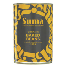 Load image into Gallery viewer, Suma Baked Beans 400g - Organic Delivery Company
