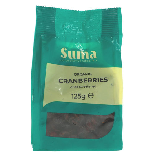 Suma Dried Cranberries 125g - Organic Delivery Company