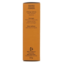 Load image into Gallery viewer, Suma Turmeric 30g - Organic Delivery Company
