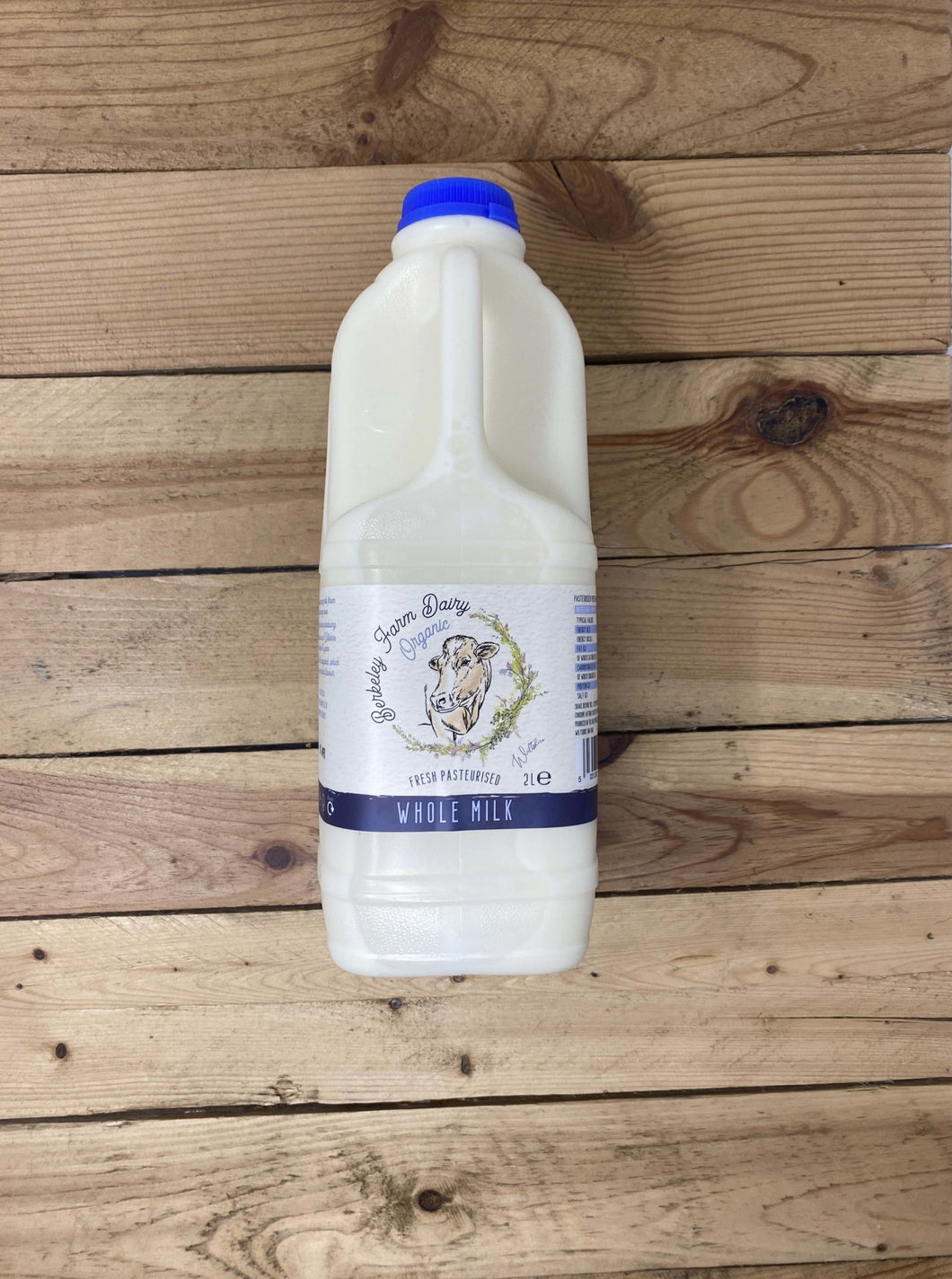 Berkeley Farm Dairy Milk Whole 2ltr - Organic Delivery Company