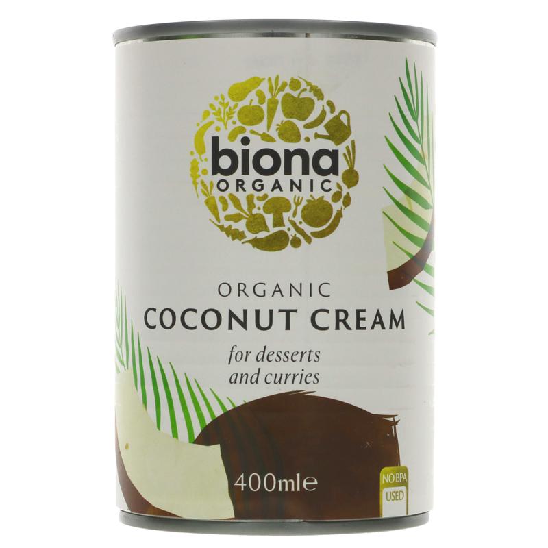 Biona Coconut Cream 400ml - Organic Delivery Company