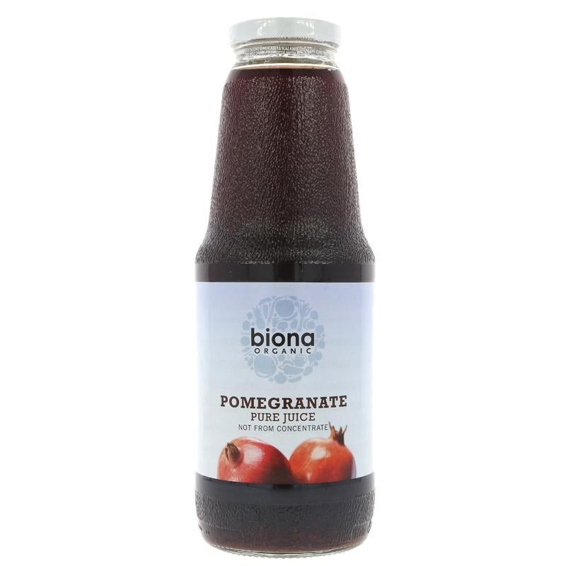 Biona Pure Pomegranate Juice 1ltr – Organic Delivery Company