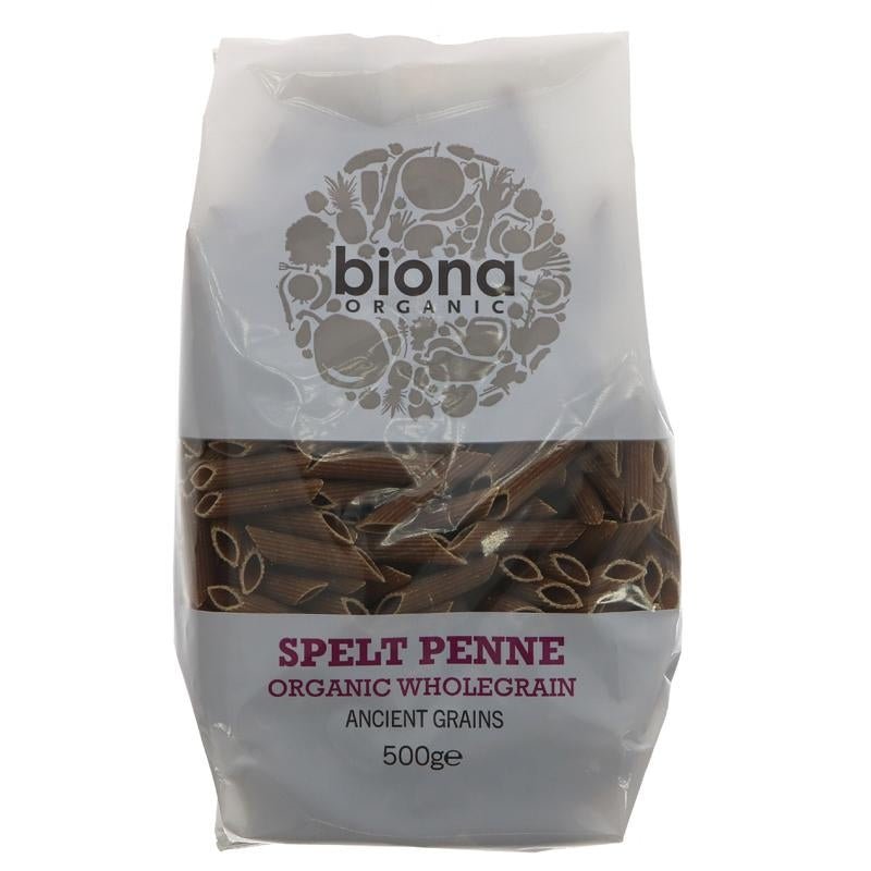 Biona Spelt Penne 500g - Organic Delivery Company