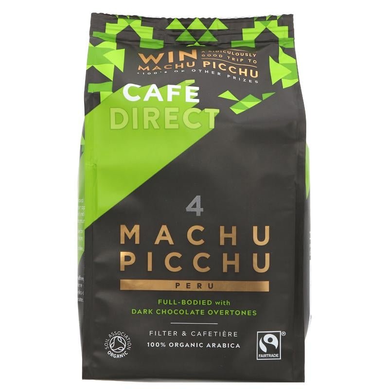 Cafe Direct Machu Picchu Medium Roast Ground Coffee 227g - Organic Delivery Company