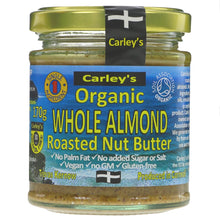 Load image into Gallery viewer, Carley&#39;s Almond Roasted Butter 170g - Organic Delivery Company
