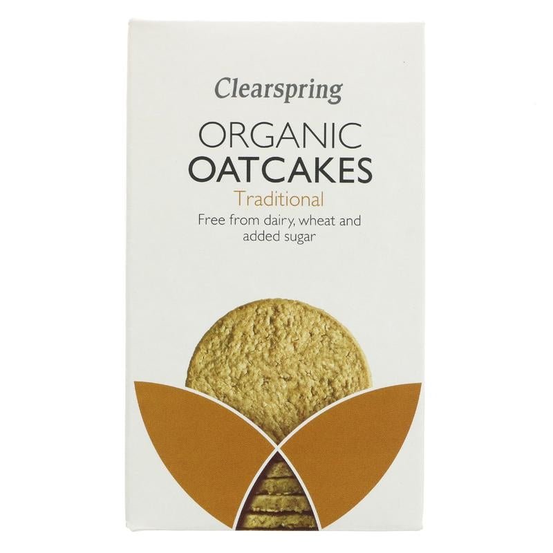 Clearspring Oatcakes Traditional 200g - Organic Delivery Company