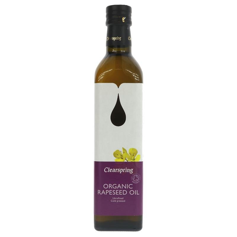 Clearspring Rapeseed Oil 500ml - Organic Delivery Company